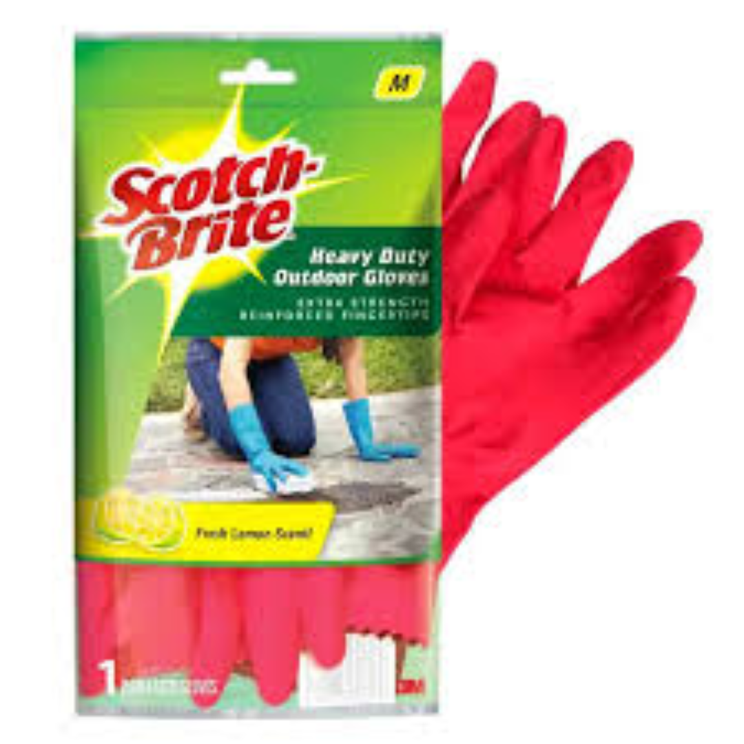SCOTCH BRITE OUTDOOR GLOVES MEDIUM